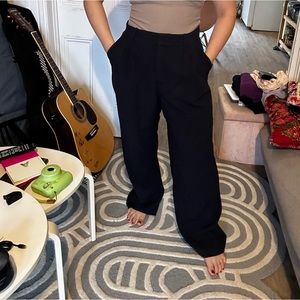 Abercrombie & Fitch - Sloane Tailored Pant - Dark Navy